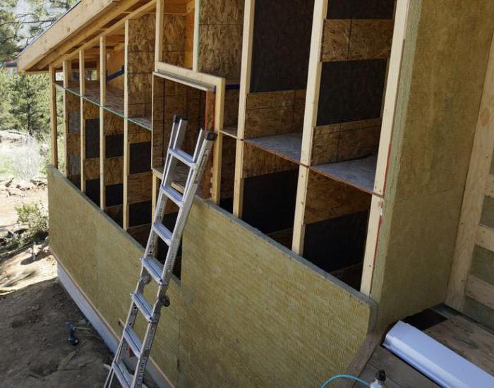 Изолация на фасадата с минерална вата за шпакловане