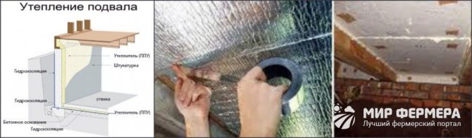 Направи си сам изолация на тавана в мазето