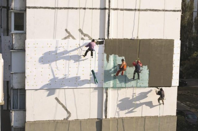 изолация на стени с пяна