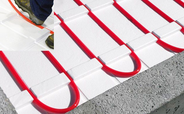 изолация за топъл воден под