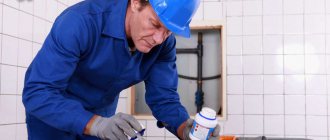 Уплътняване на канализационна тръба