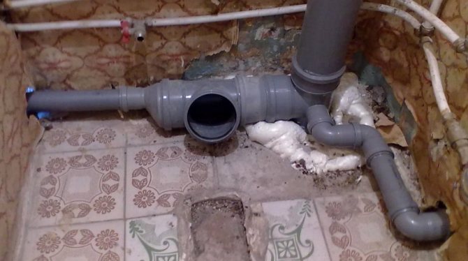 Подмяна на канализационния щранг в апартамента